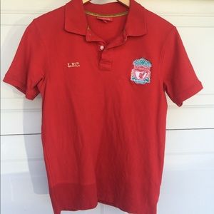 Liverpool Polo shirt size small.